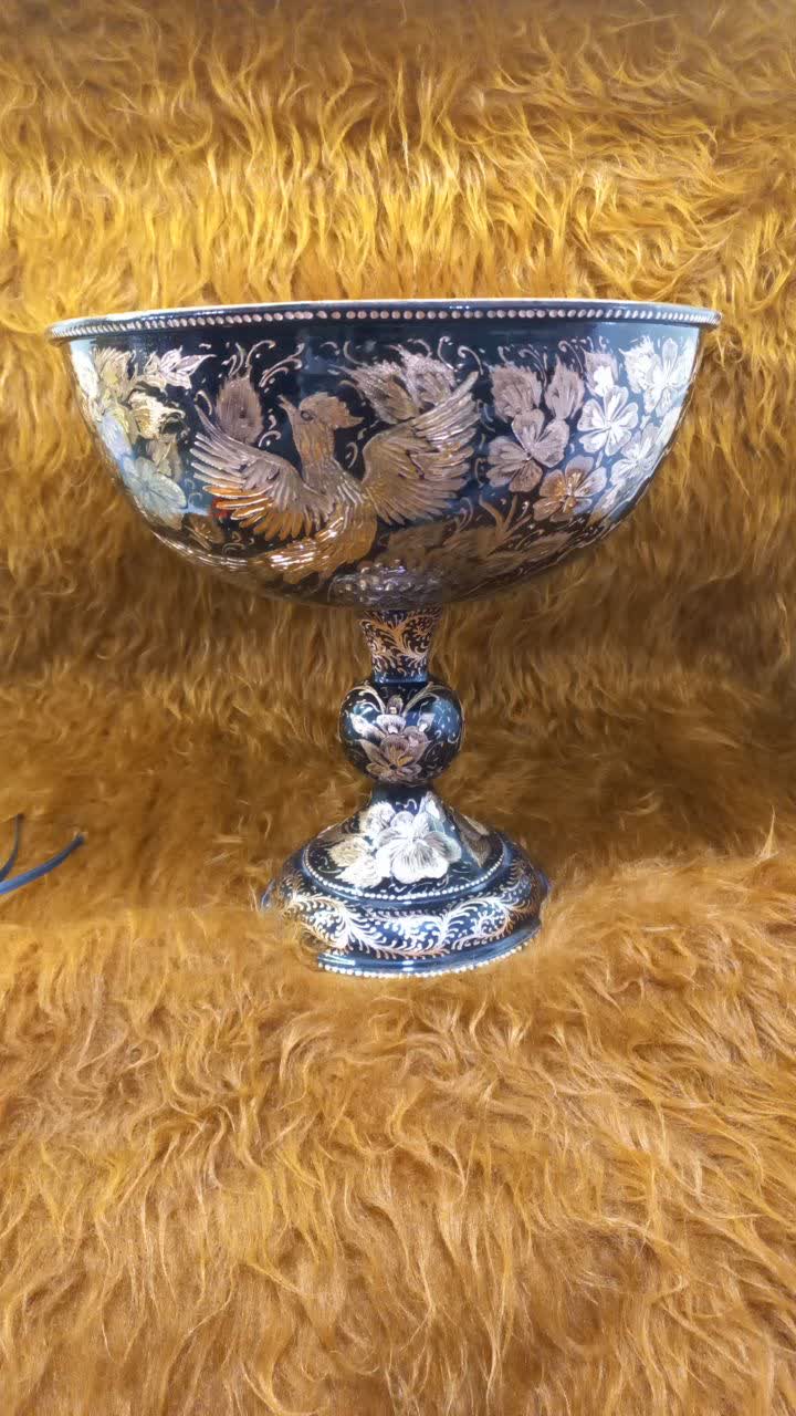 ميوه خوري پايه دار الماس تراش مسي 